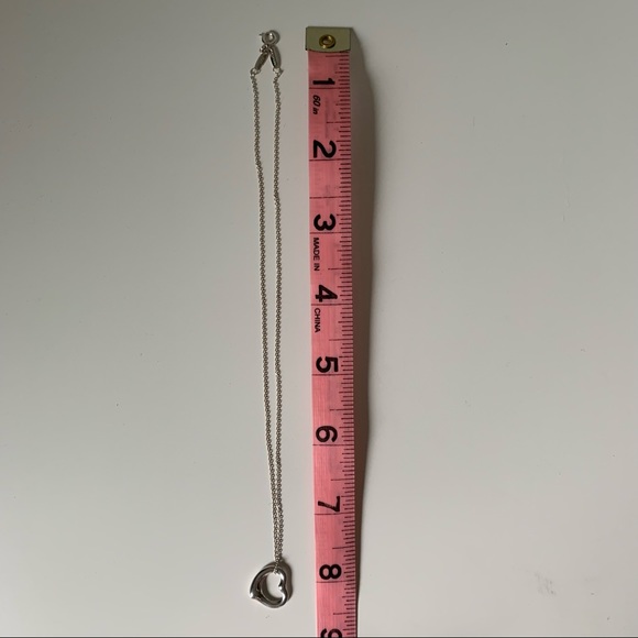 Tiffany x Elsa Peretti Open Heart 925 Necklace - Picture 4 of 8